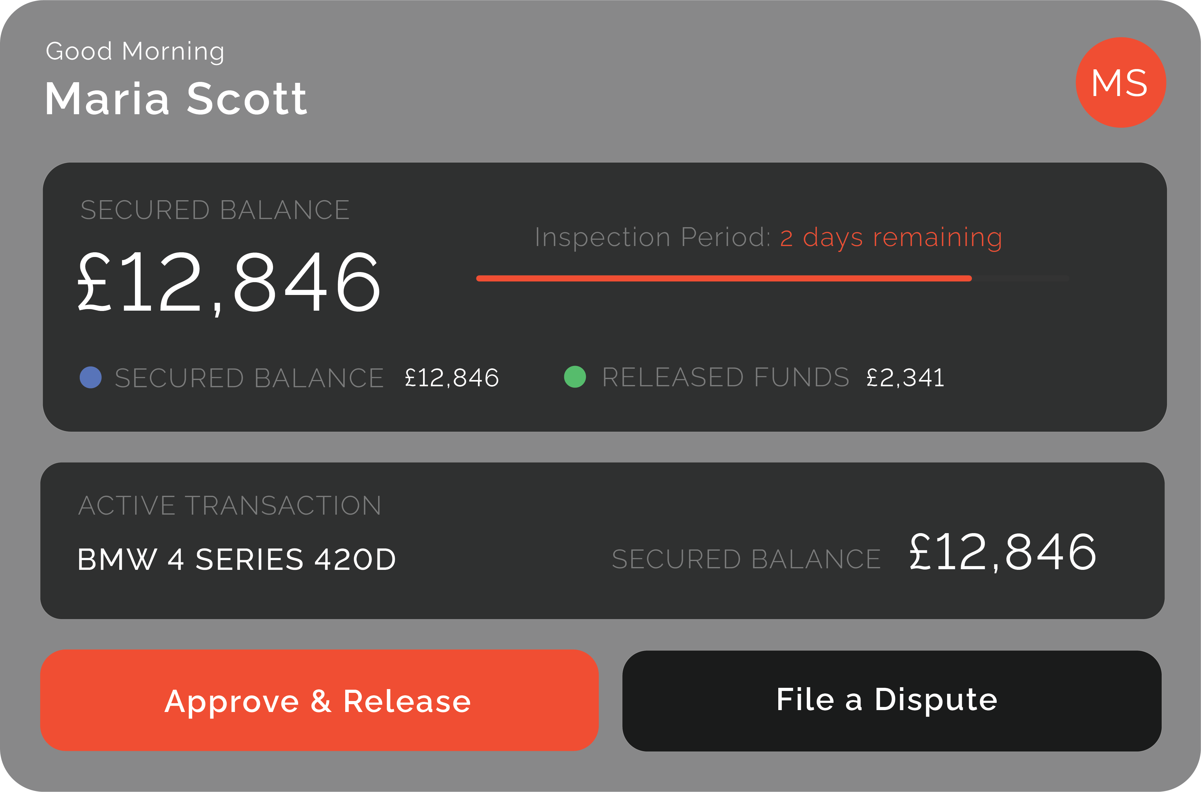 Trustdepo app preview